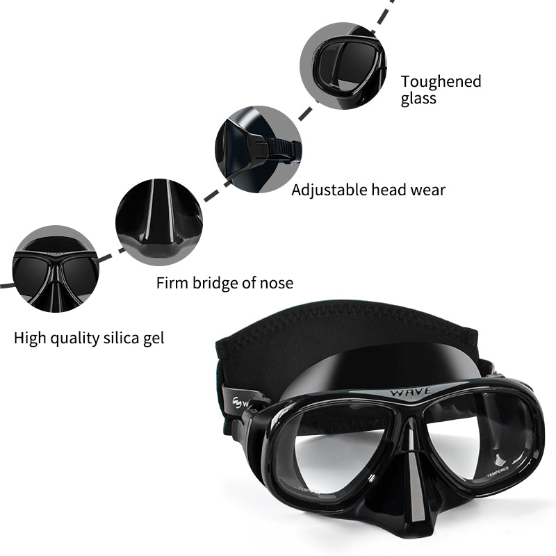 scuba diving goggles Professional Scuba Prescription Diving Mask Snorkeling Goggles Glasses