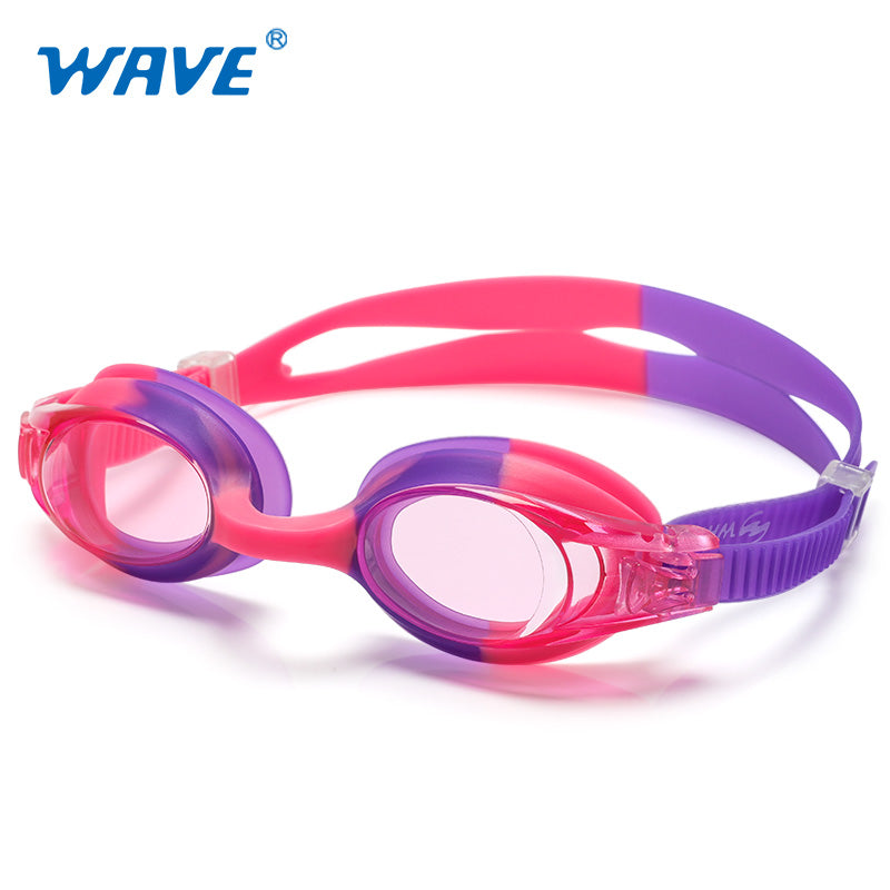 wave goggles Wave Antifog Swimming Goggles Glasses Kids Silicone Adjustable Strap