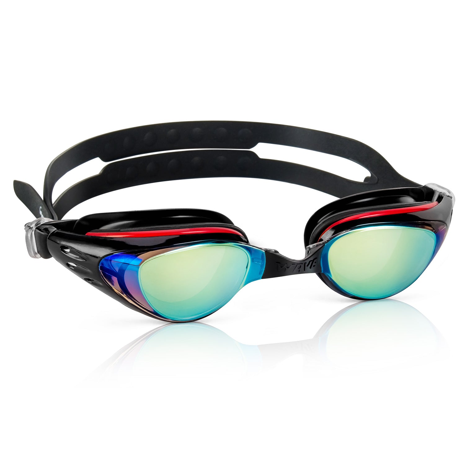swimming goggles with power Wave Prescription Nearsighted Myopia Swim Goggles Glasses Degree Adult